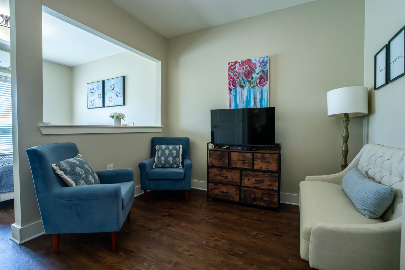 Private Apartment Living Area at Assisted Living Facility