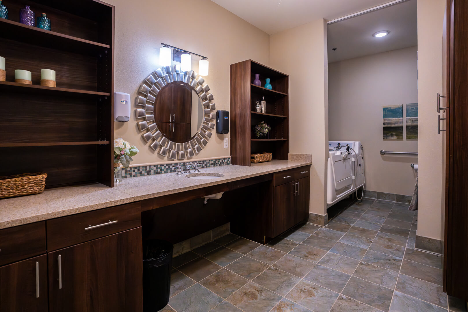 Accessible Bathroom Features at Assisted Living Retirement Homes